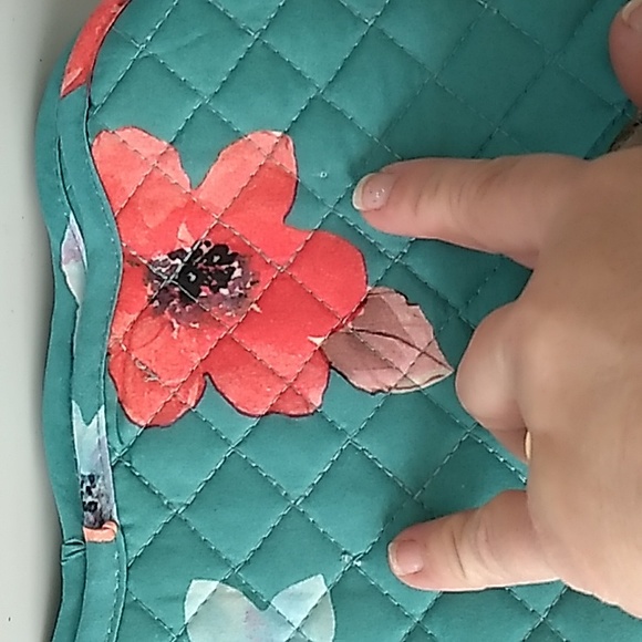 Pioneer Woman 4pc Turquoise Floral Placemats - Picture 5 of 7